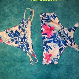 Two piece swim suit!